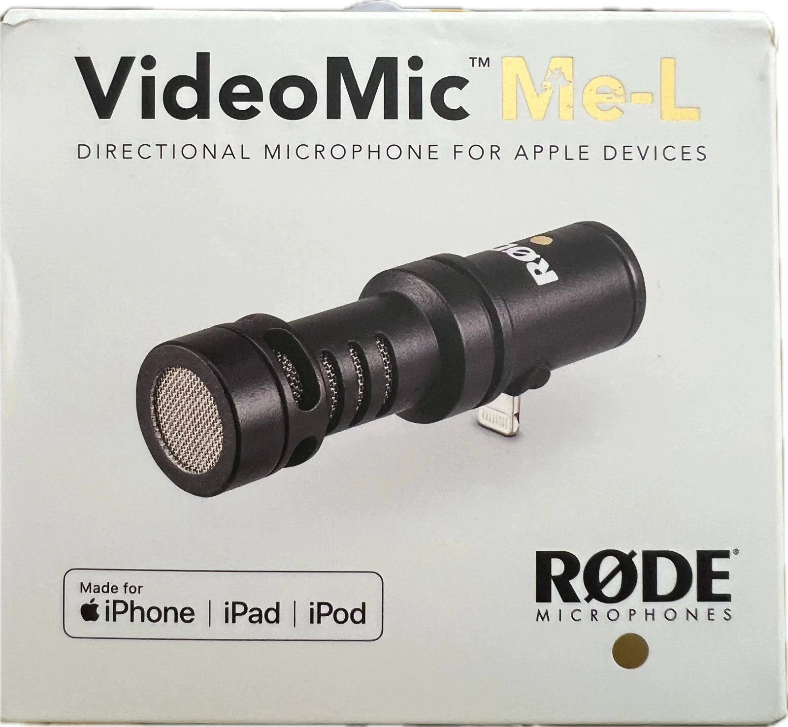 RODE VideoMic Me-L Micrófono Lightning para iPhone y iPad NUEVO